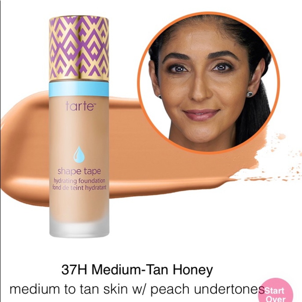 BRAND NEW TARTE Shape Tape Hydrating Foundation